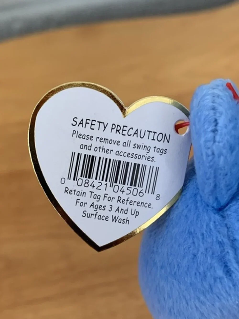 Ty Beanie Baby 9/11 Memorial 4506 America 2001 Patriotic Teddy Bear EUC